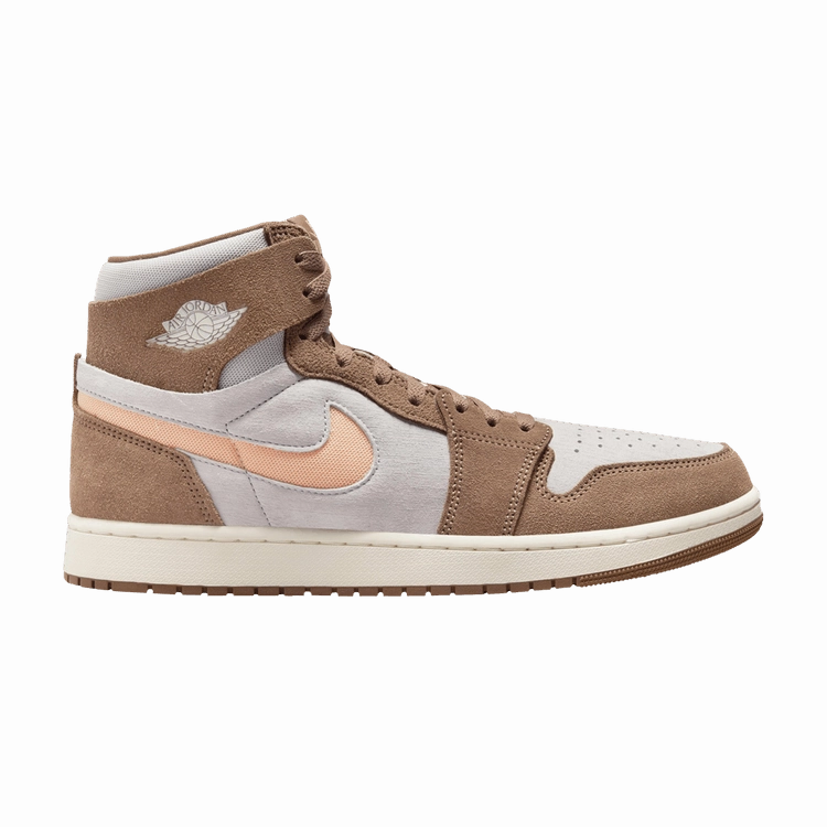 Petal Path Snow Jog Air Jordan 1 High Zoom Comfort 2 'Archaeo Brown'