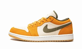 Sleek Look Bush Path Air Jordan 1 Low SE Light Curry