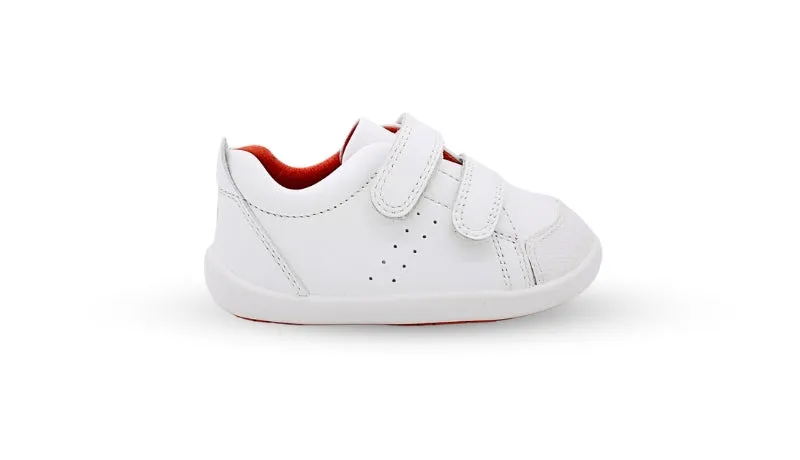Adjustable Design Foot Health Surefit Charlie Sneaker - White