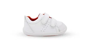 Adjustable Design Foot Health Surefit Charlie Sneaker - White