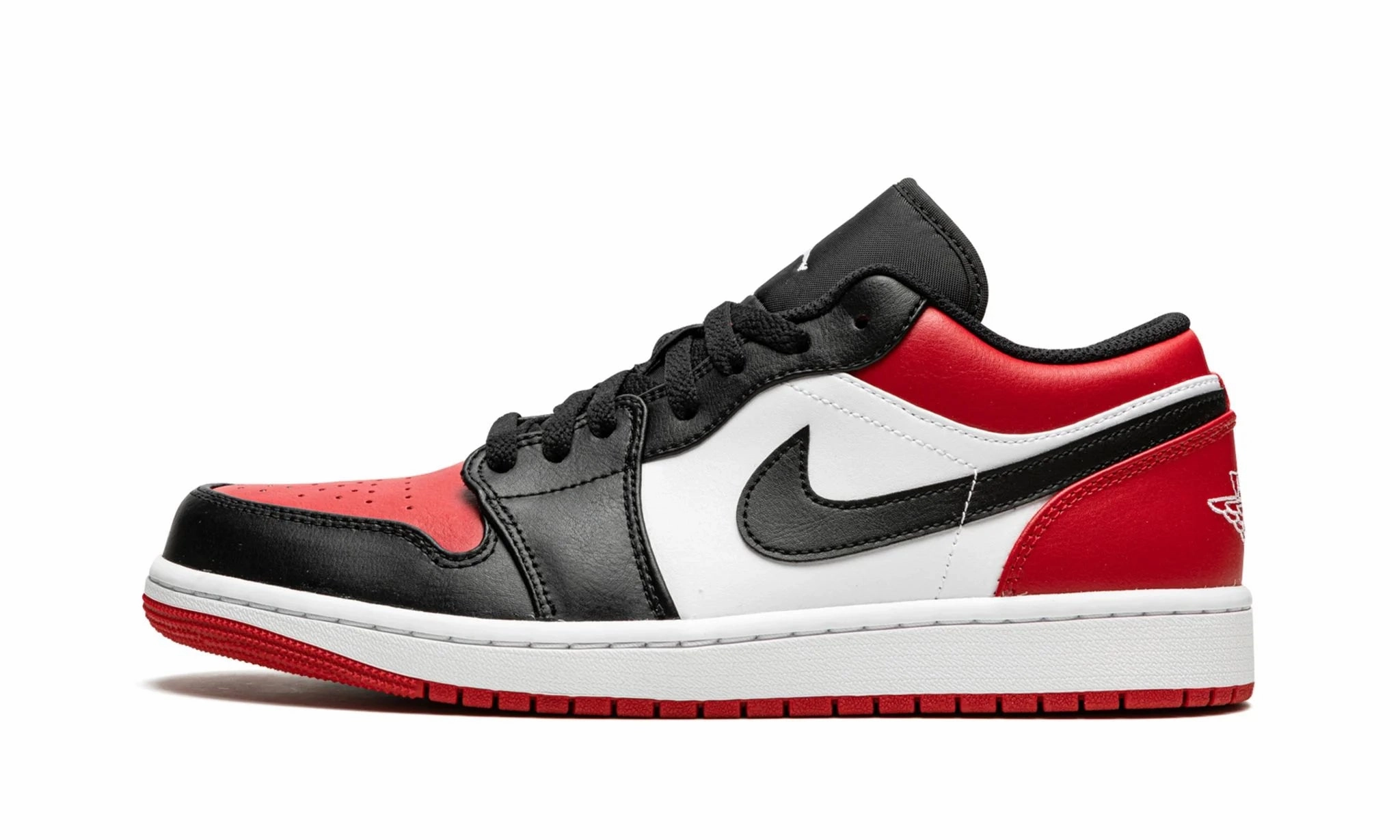 Air Jordan 1 low Bred Toe Stair Step