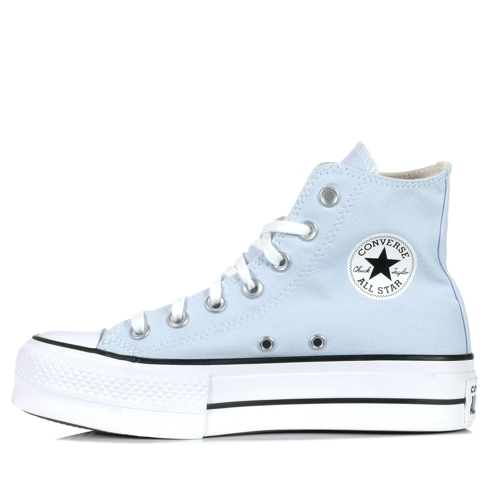 Fashionable Look Converse Chuck Taylor All Star Lift High Blue Supermoon