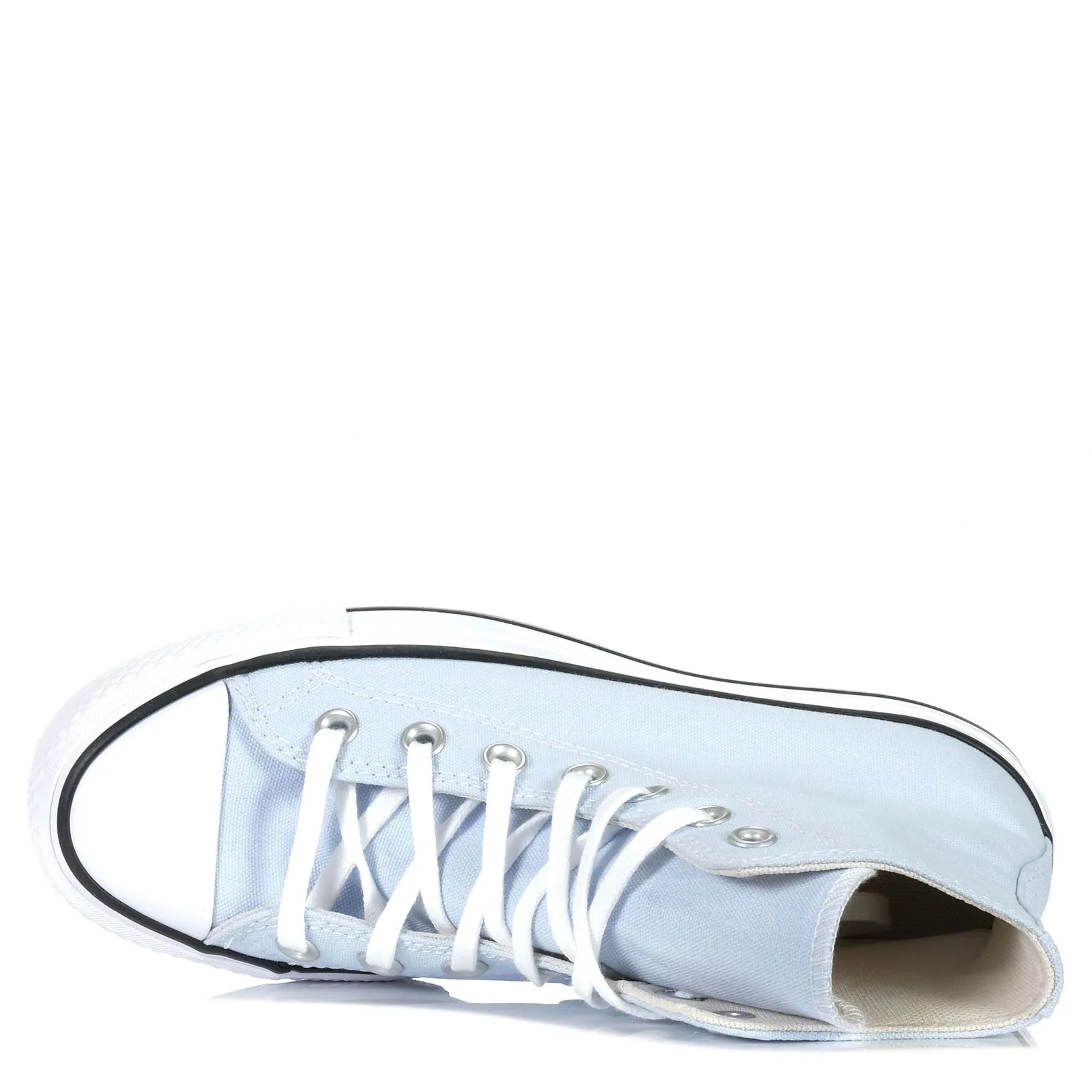 Fashionable Look Converse Chuck Taylor All Star Lift High Blue Supermoon