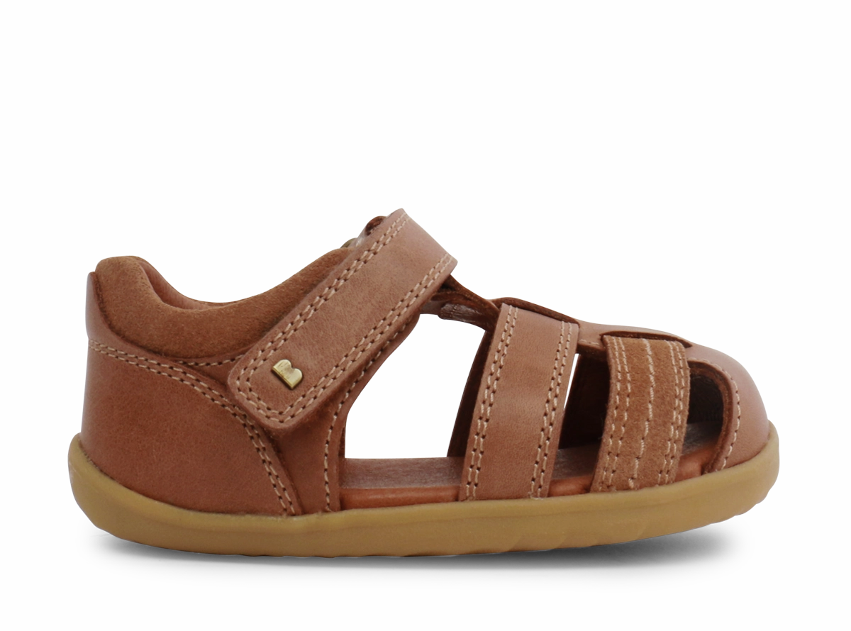 Bobux Step Up Roam Sandal - Caramel Spring Shine
