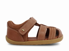 Bobux Step Up Roam Sandal - Caramel Spring Shine