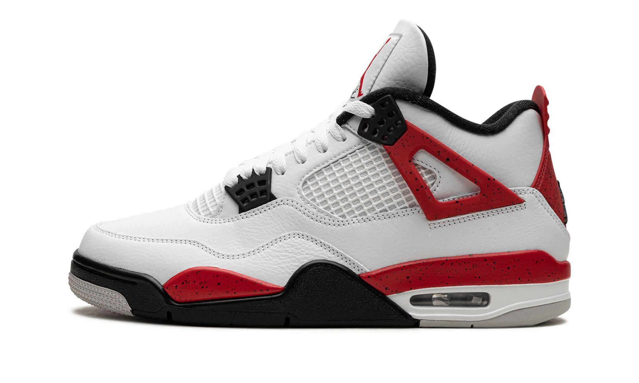 Air Jordan 4 Retro Red Cement Adjustable Straps