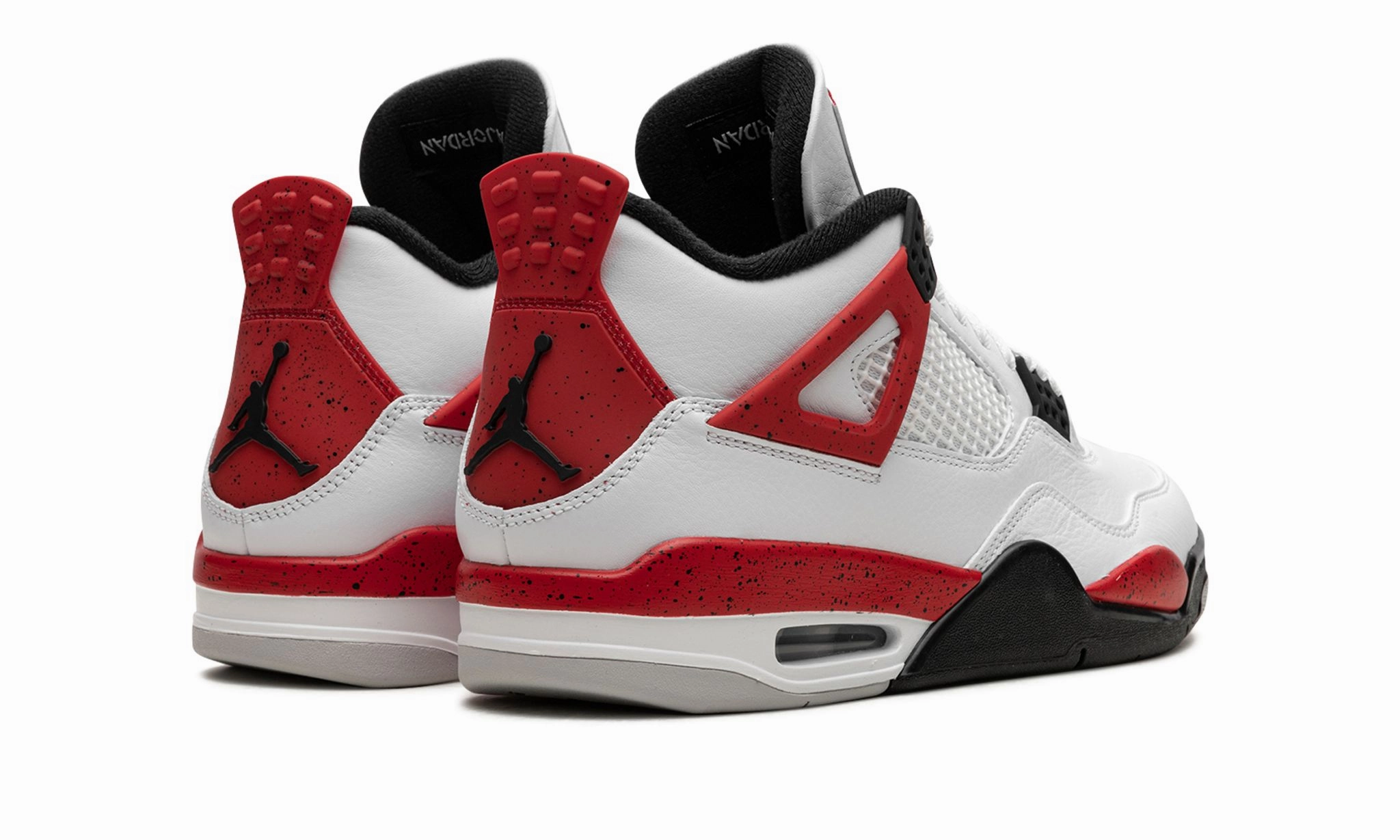 Fast - paced running Air Jordan 4 Retro Red Cement