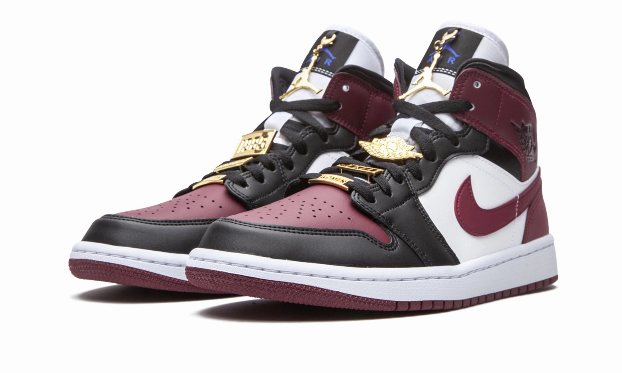 Fast Fit Wmns Air Jordan 1 Mid SE Gold Pendants