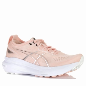 padded collar running shoes Asics Gel Kayano 31 Womens Breeze/White