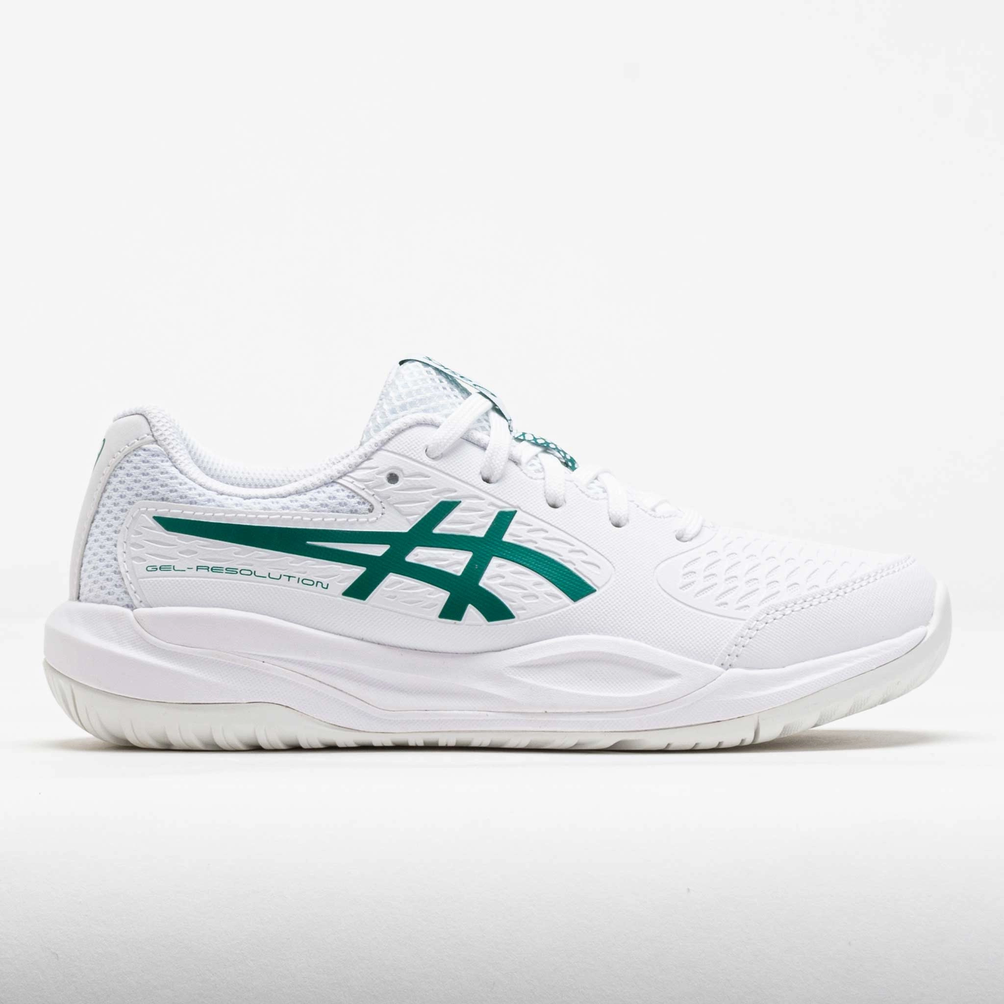 Fast Trekking ASICS GEL-Resolution X Junior White/Pitch Green