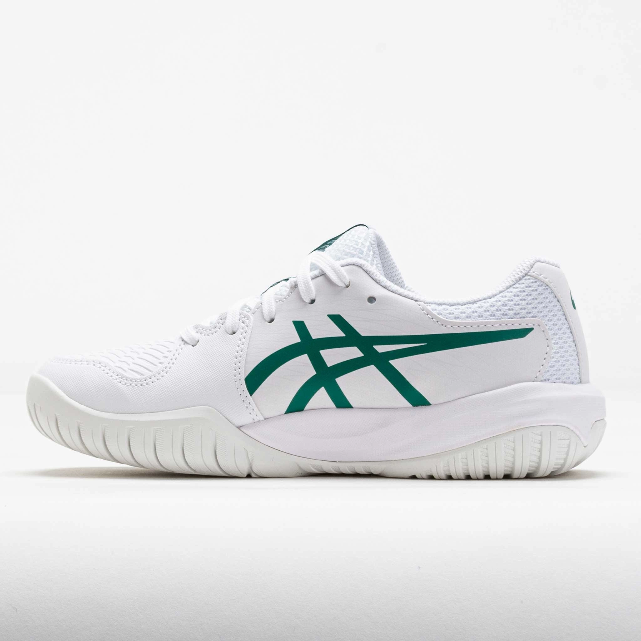 Fast Trekking ASICS GEL-Resolution X Junior White/Pitch Green