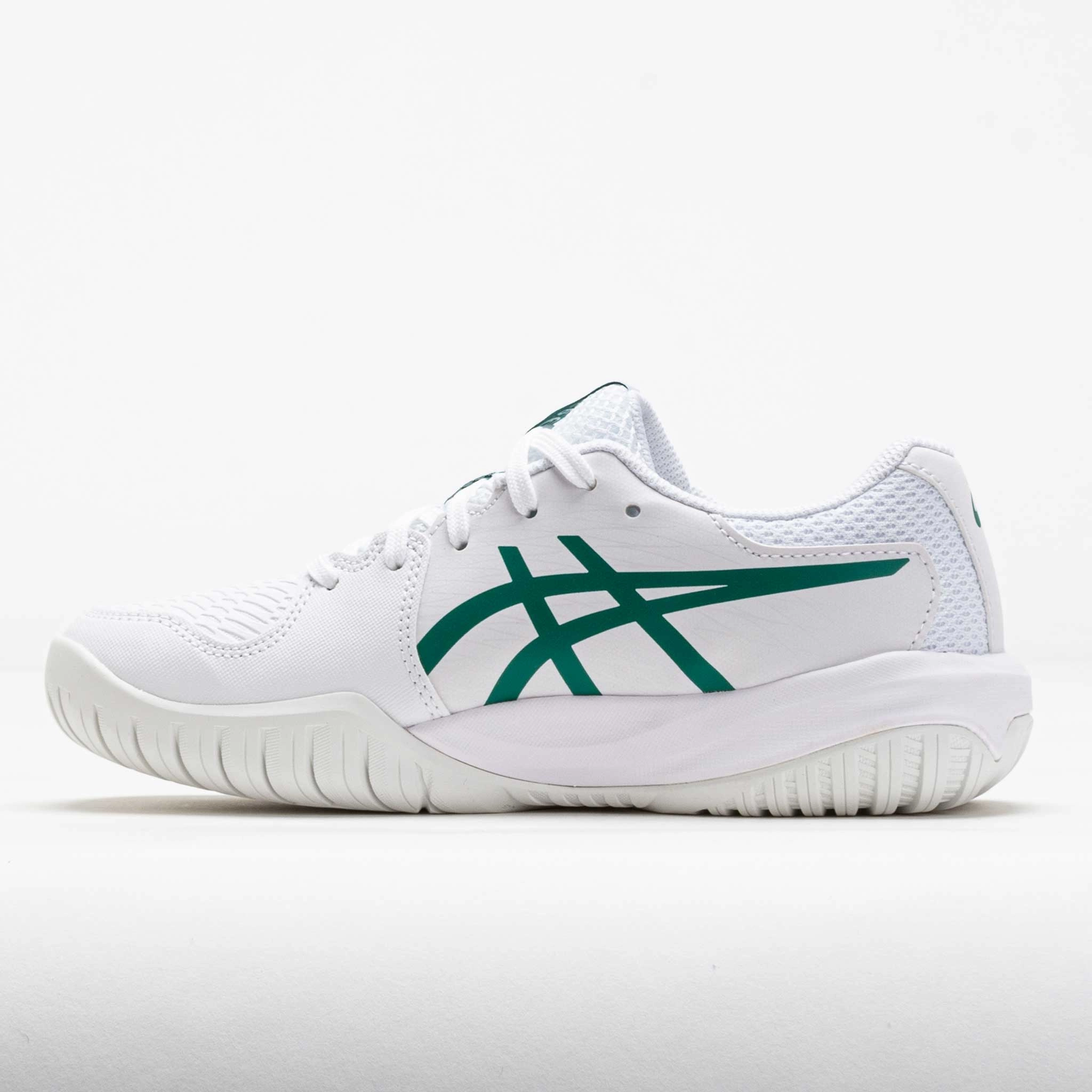 Fast Trekking ASICS GEL-Resolution X Junior White/Pitch Green