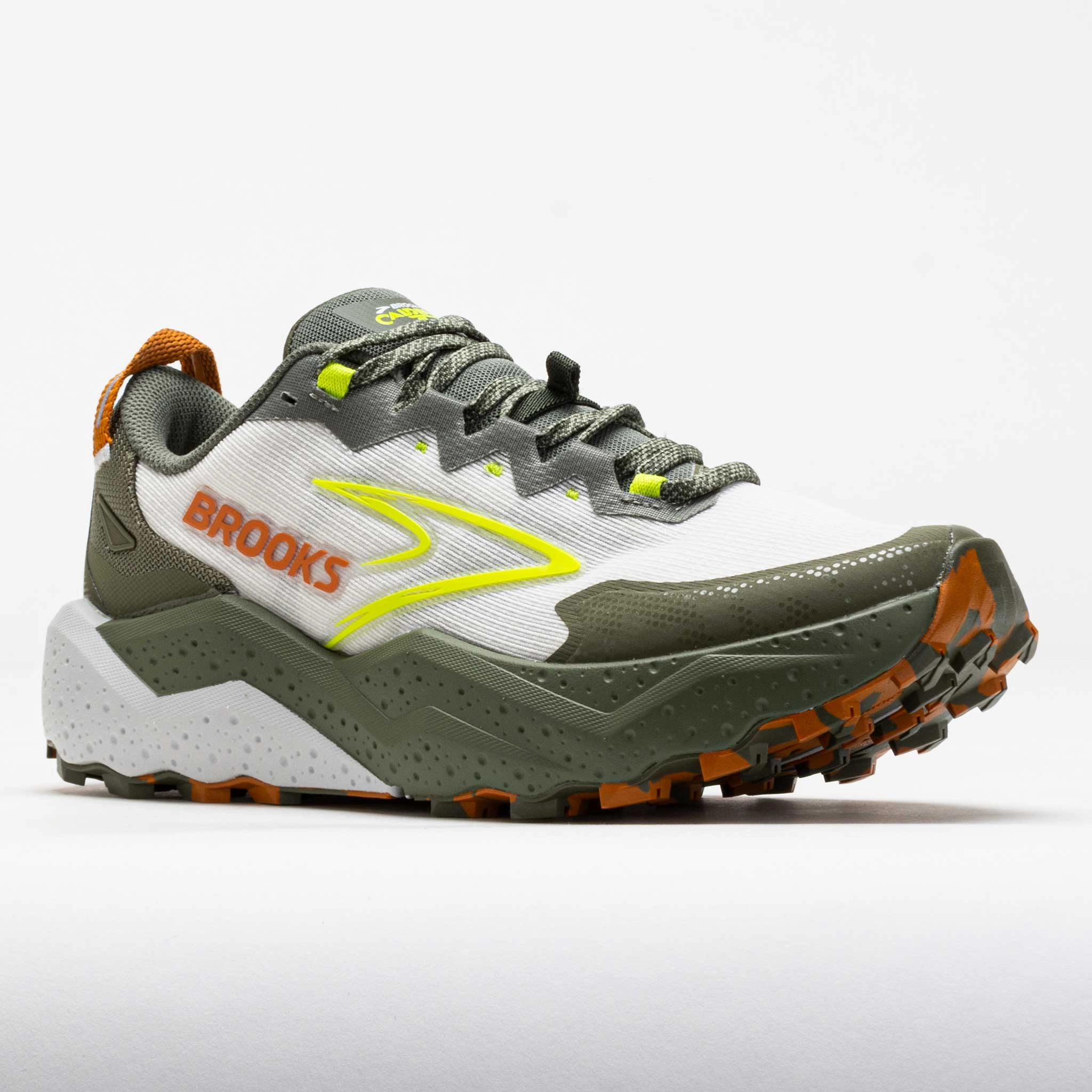 Fast Trekking Brooks Caldera 8 Men's Dusty Olive/Lime/Oyster