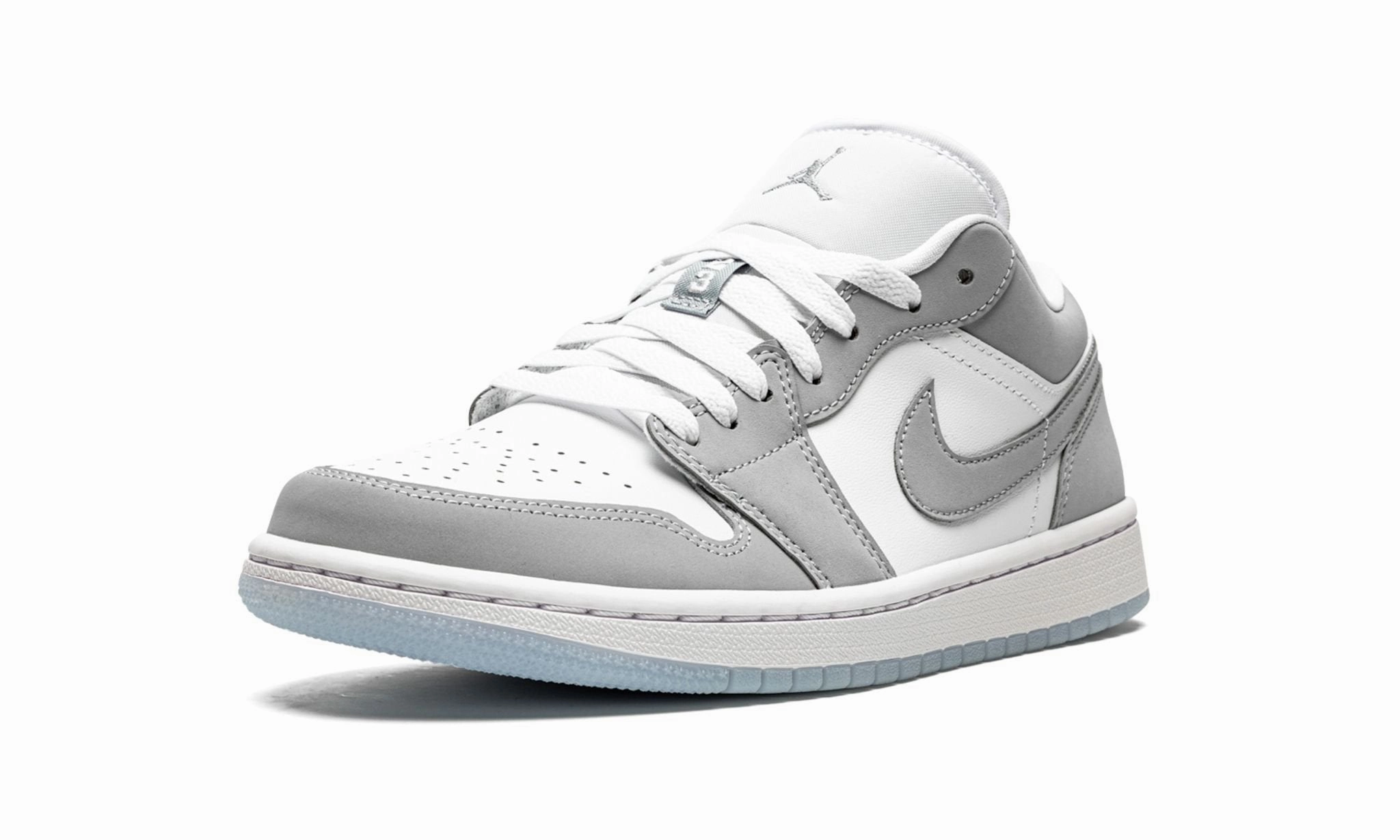 Fast Walk Wmns Air Jordan 1 Low Wolf Grey