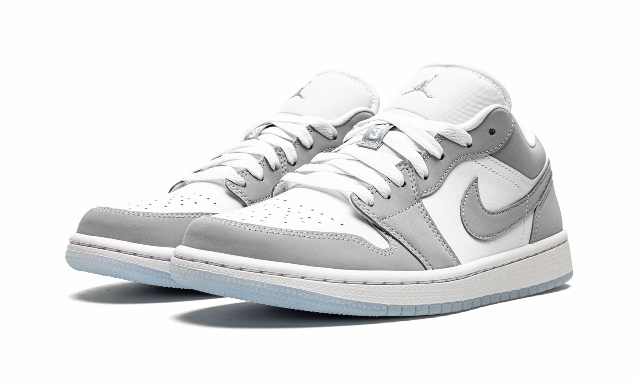 Fast Walk Wmns Air Jordan 1 Low Wolf Grey