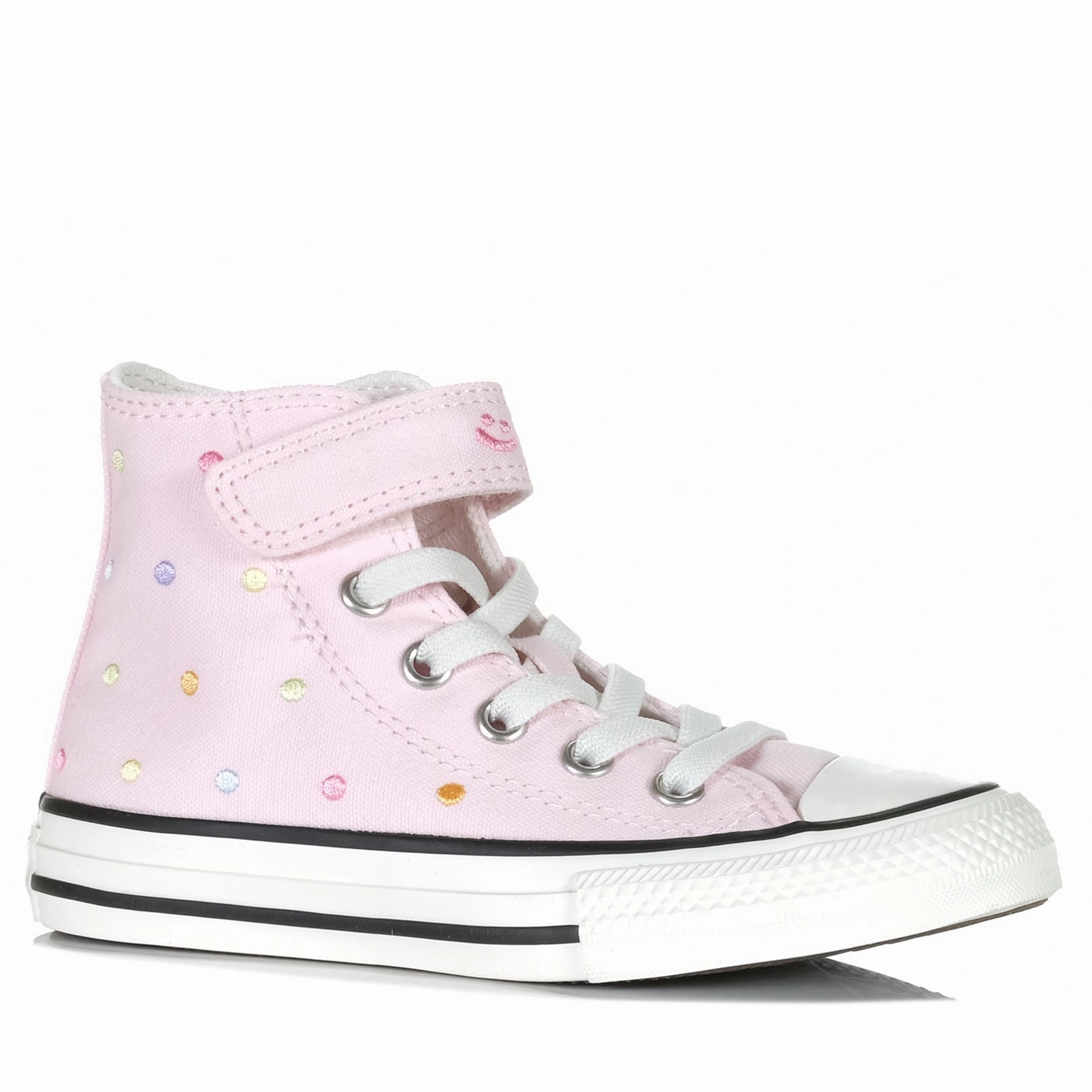 Breathable Lining Shopping Mall Converse Chuck Taylor Kids Polka Dot 1V Hi Sugar Berry