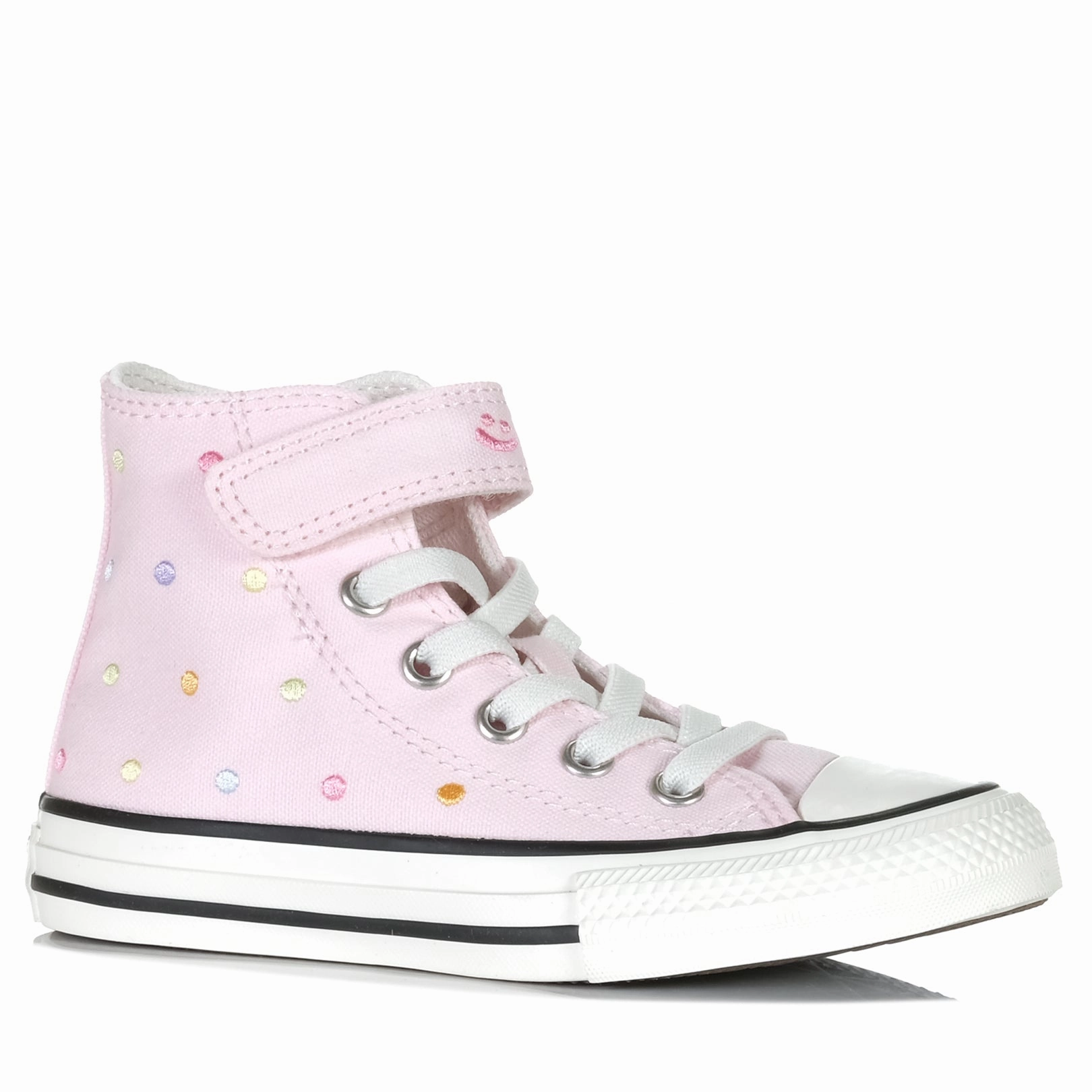 Ultra Cushion Converse Chuck Taylor Kids Polka Dot 1V Hi Sugar Berry
