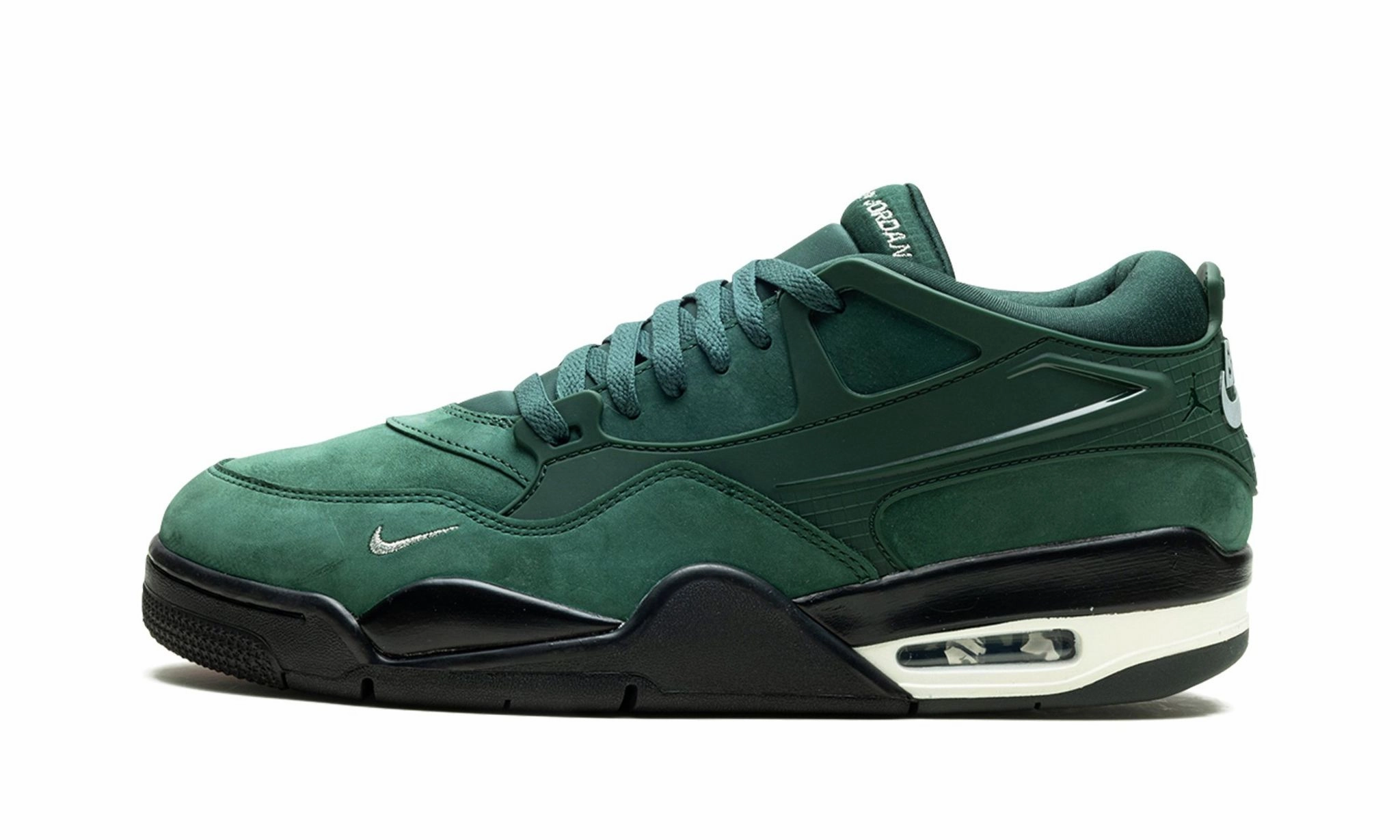 Nigel Sylvester x Air Jordan 4 RM SP 'Fence Green' arch supports cross - fit