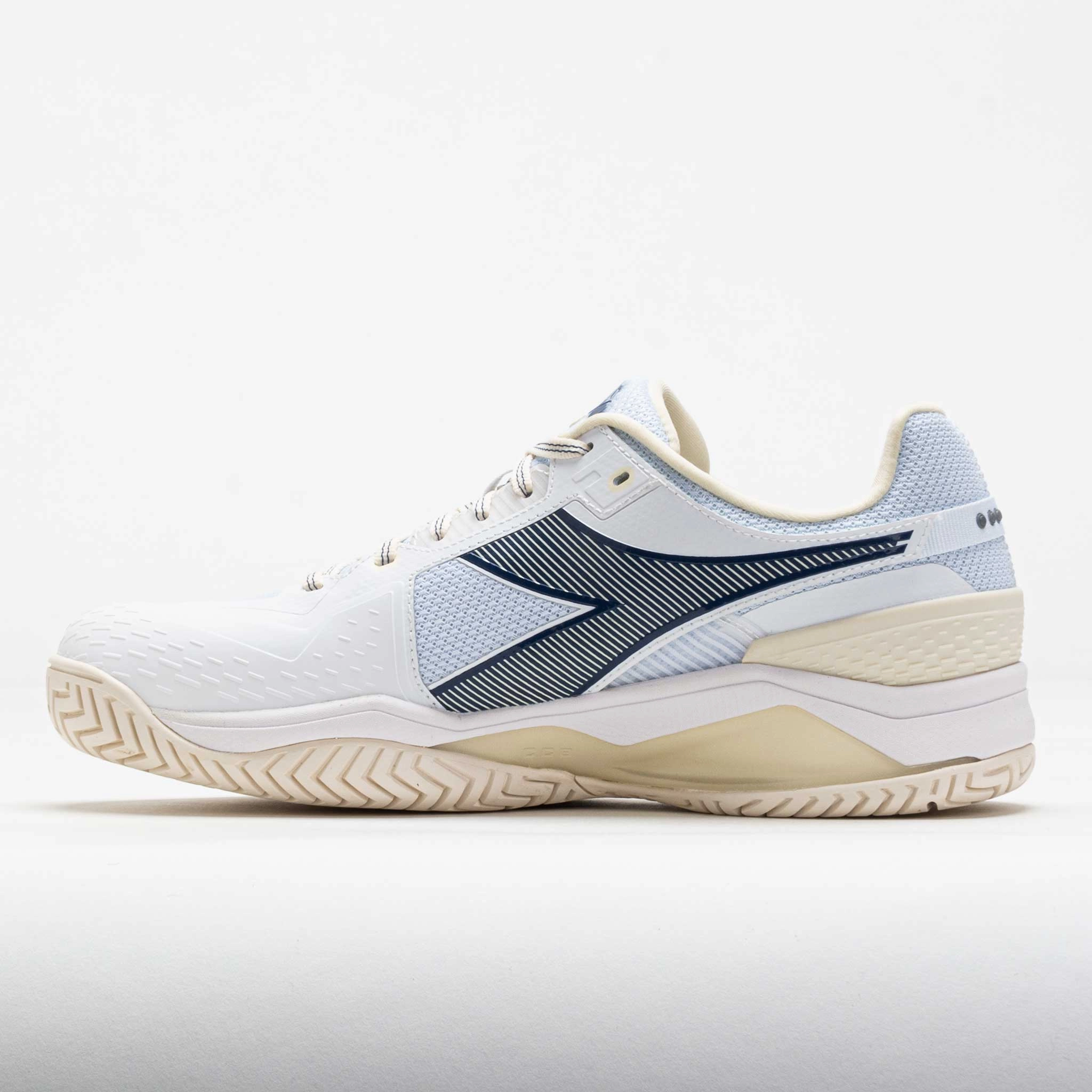 Fit Comfort Diadora Blushield Torneo 3 AG Men's White/Ensign Blue/Whisper White