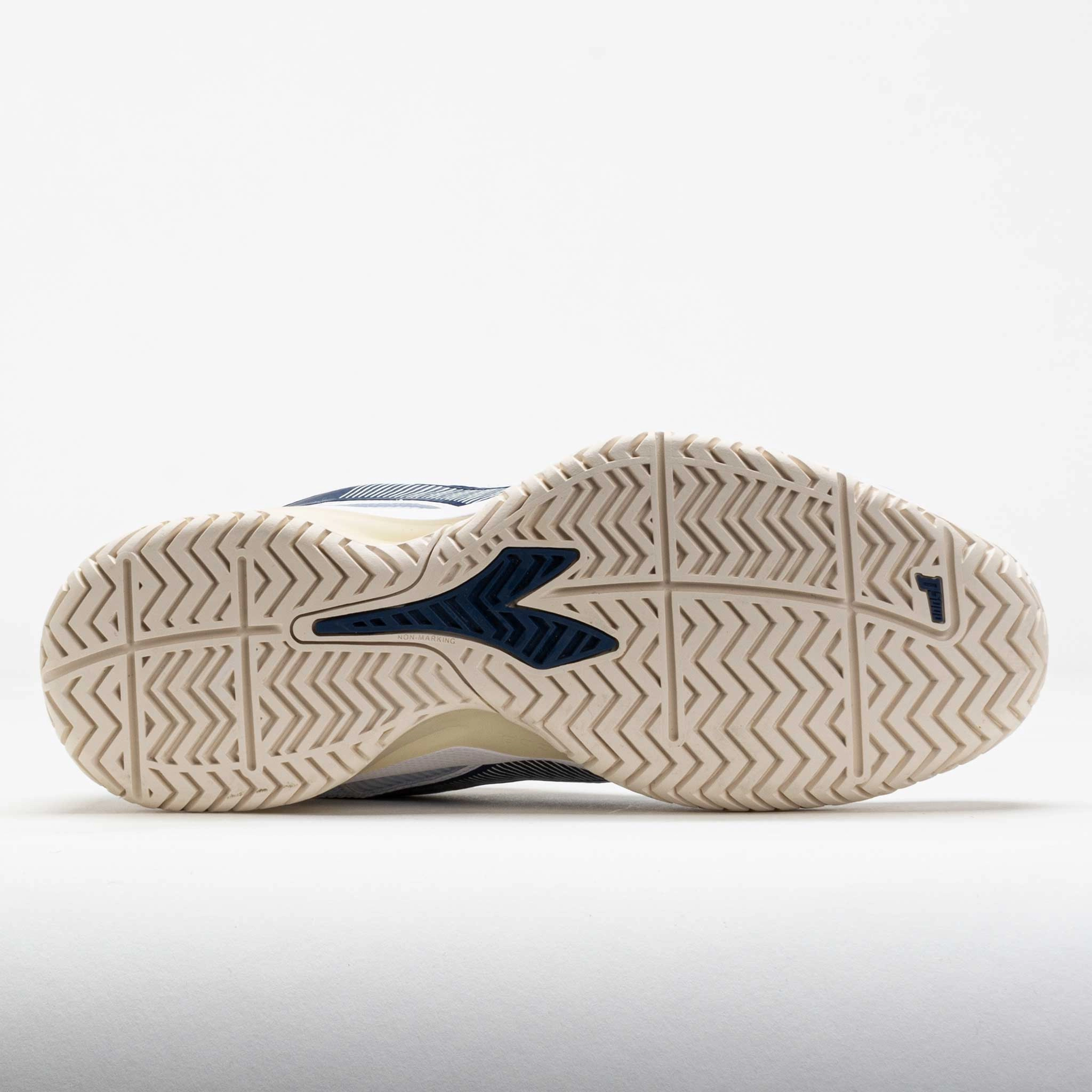 Fit Comfort Diadora Blushield Torneo 3 AG Men's White/Ensign Blue/Whisper White