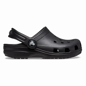 Crocs Kids' Classic Clog - Black Stretch fit