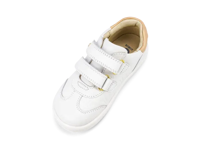 Flex support Bobux Iwalk Sprite - White   Pale Gold