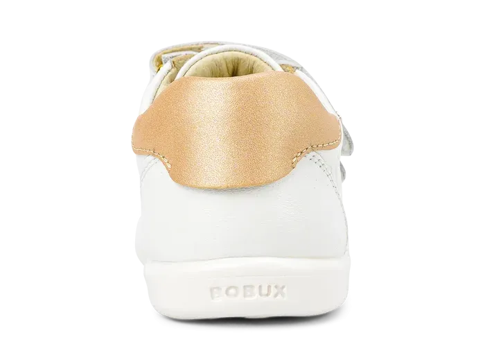 Flex support Bobux Iwalk Sprite - White   Pale Gold