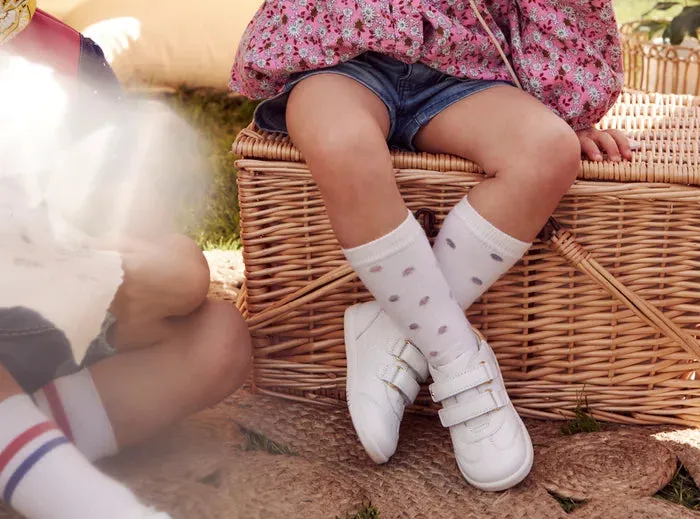 Flex support Bobux Iwalk Sprite - White   Pale Gold