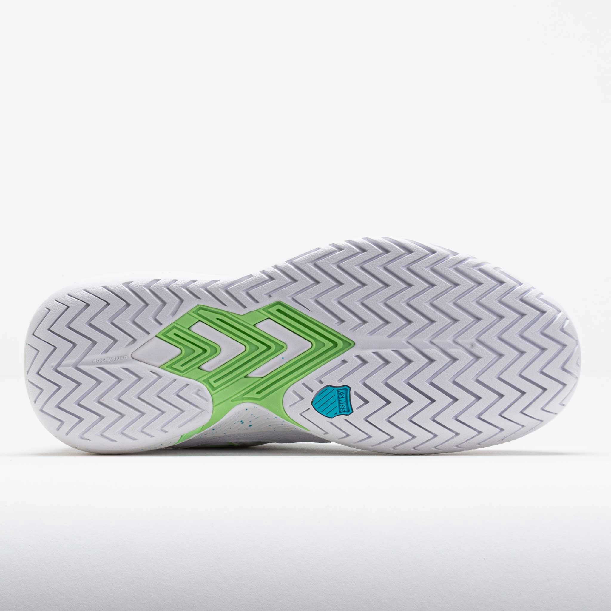 Flex groove K-Swiss Tura Team Women's White/Paradise Green/Black