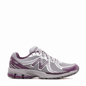 New Balance Men 860v2 Raincloud Dusted Grape ML860PP2 Grip Step Zipper Closure