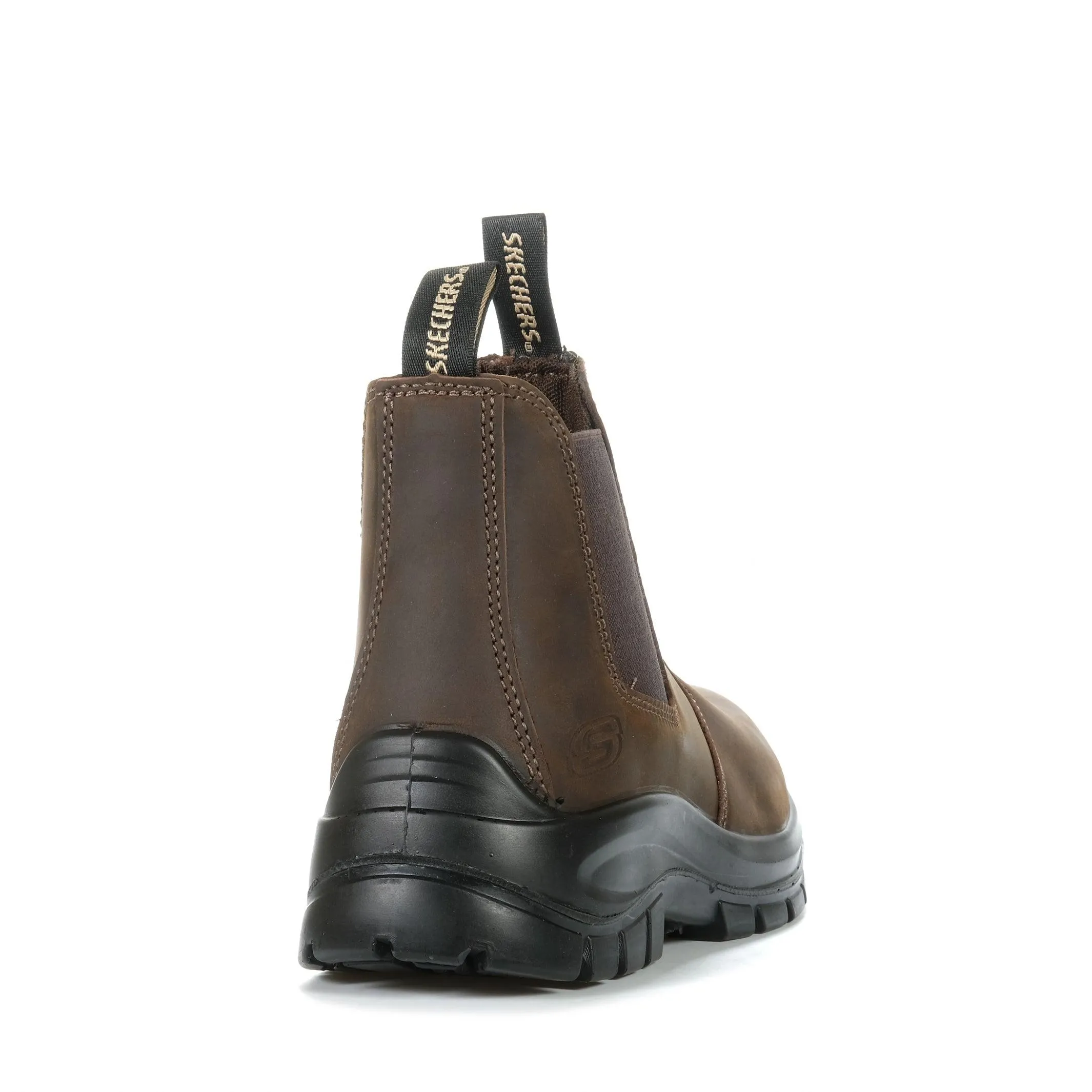 Flexible Construction Skechers SKX Work Trophus - Gidian Composite Toe Dark Brown