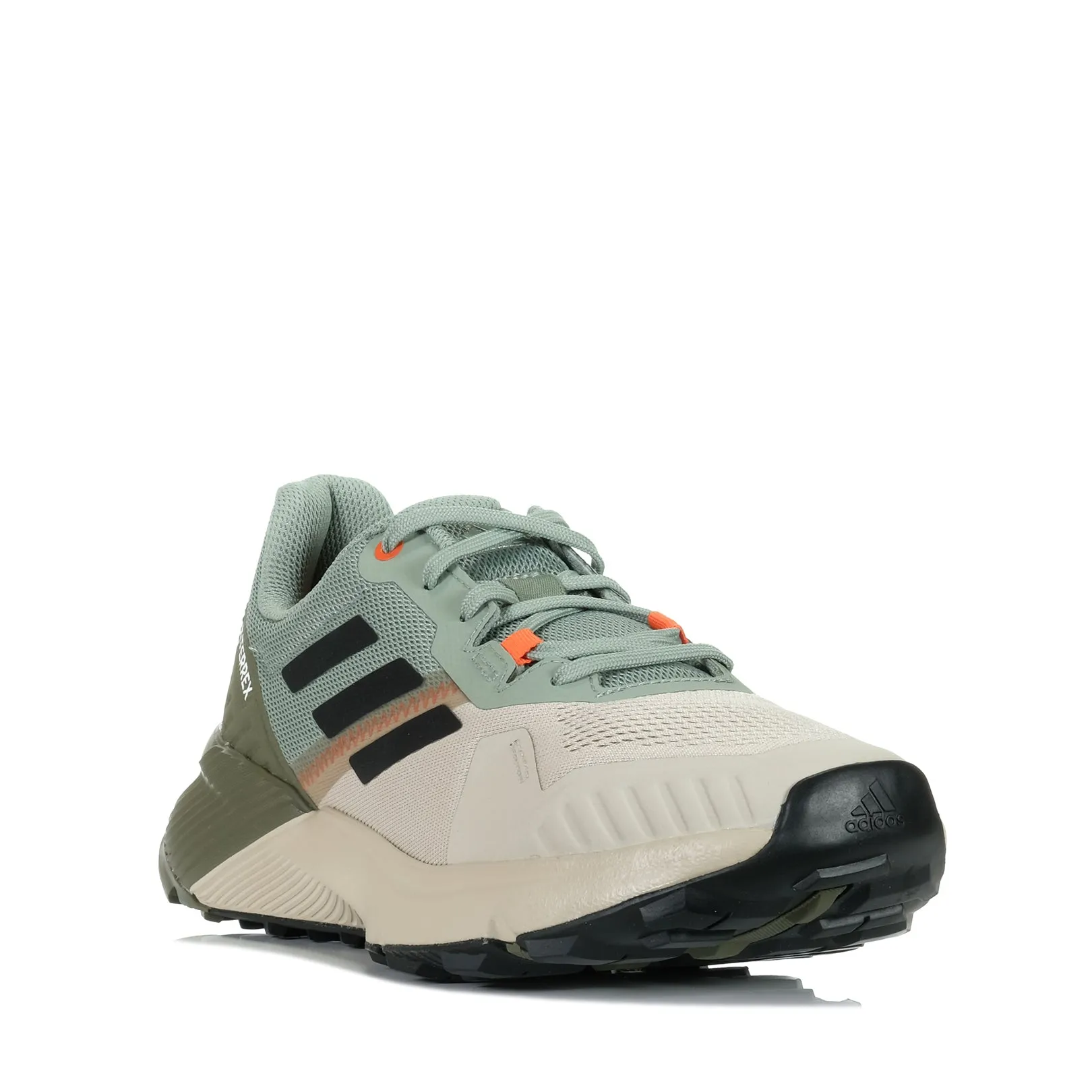 Flexible Response Time Range Design Adidas Terrex Soulstride Silver/Green