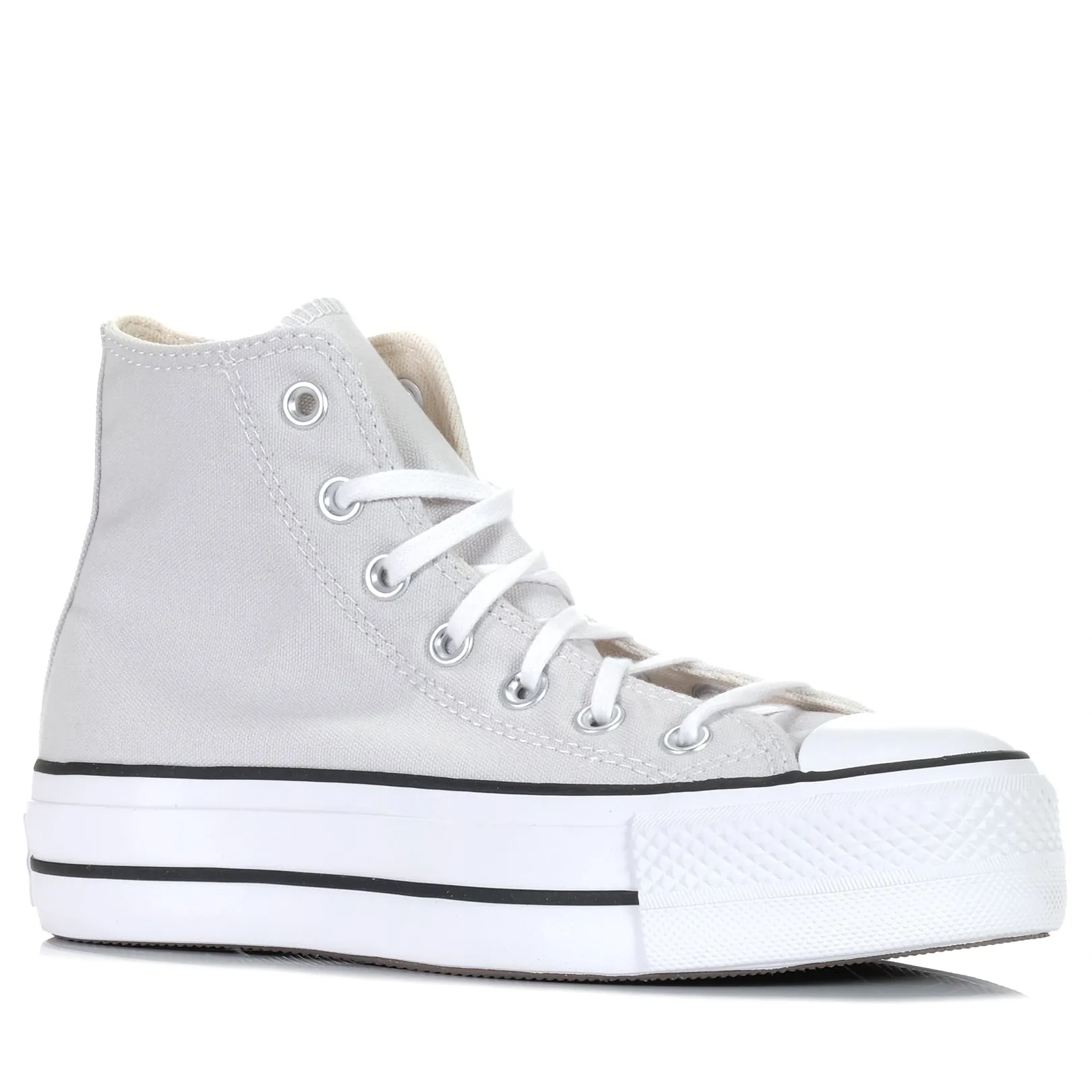 Cushioned Feel All-day Traction Converse Chuck Taylor All Star Lift High Barely Grey