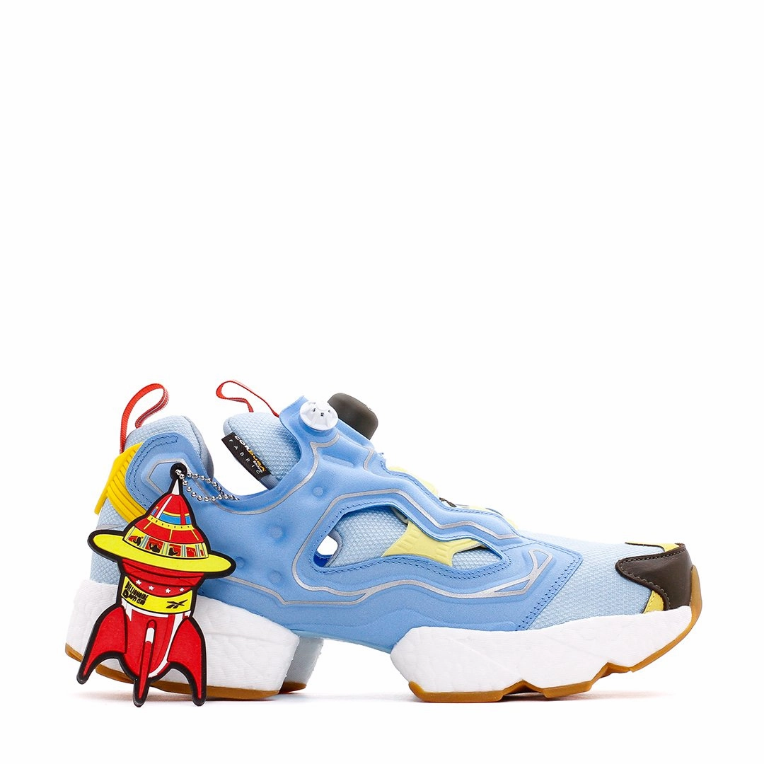 Flexible Midsole Layer Reebok Classics Men x Billionaire Boys Club Instapump Fury Boost Blue GZ5362
