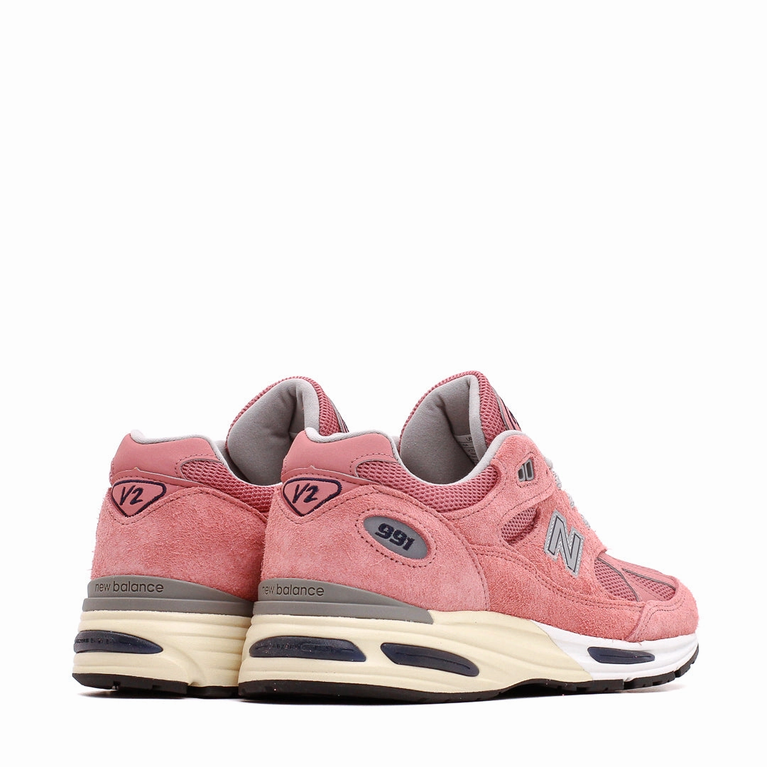 Flexible Midsole New Balance Unisex 991v2 Made in UK Brandied Apricot U991PK2