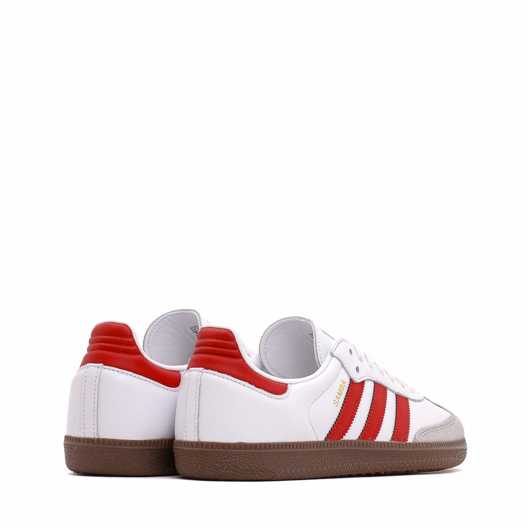 Flexible Movement Adidas Originals Samba OG White Red IG1025