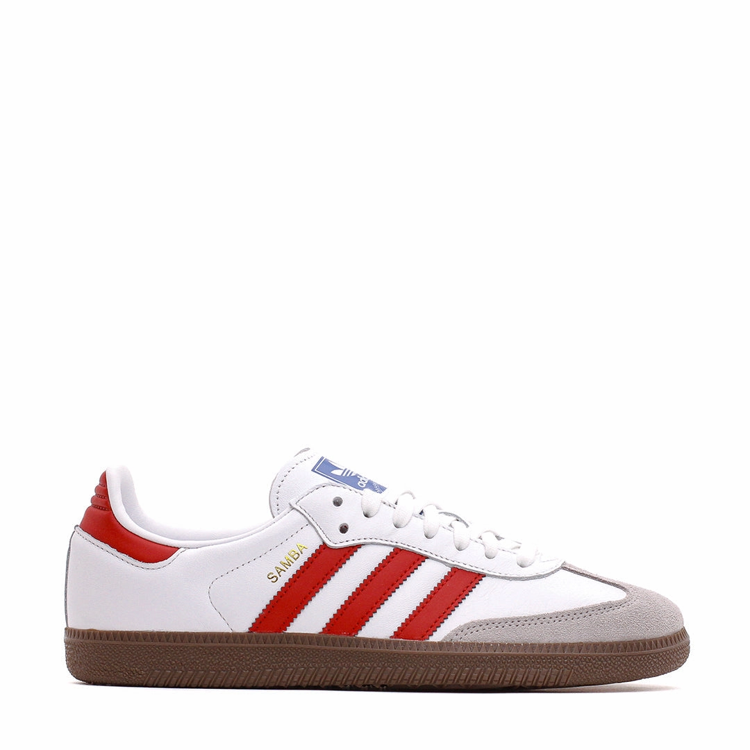 Teen Trend Adidas Originals Samba OG White Red IG1025