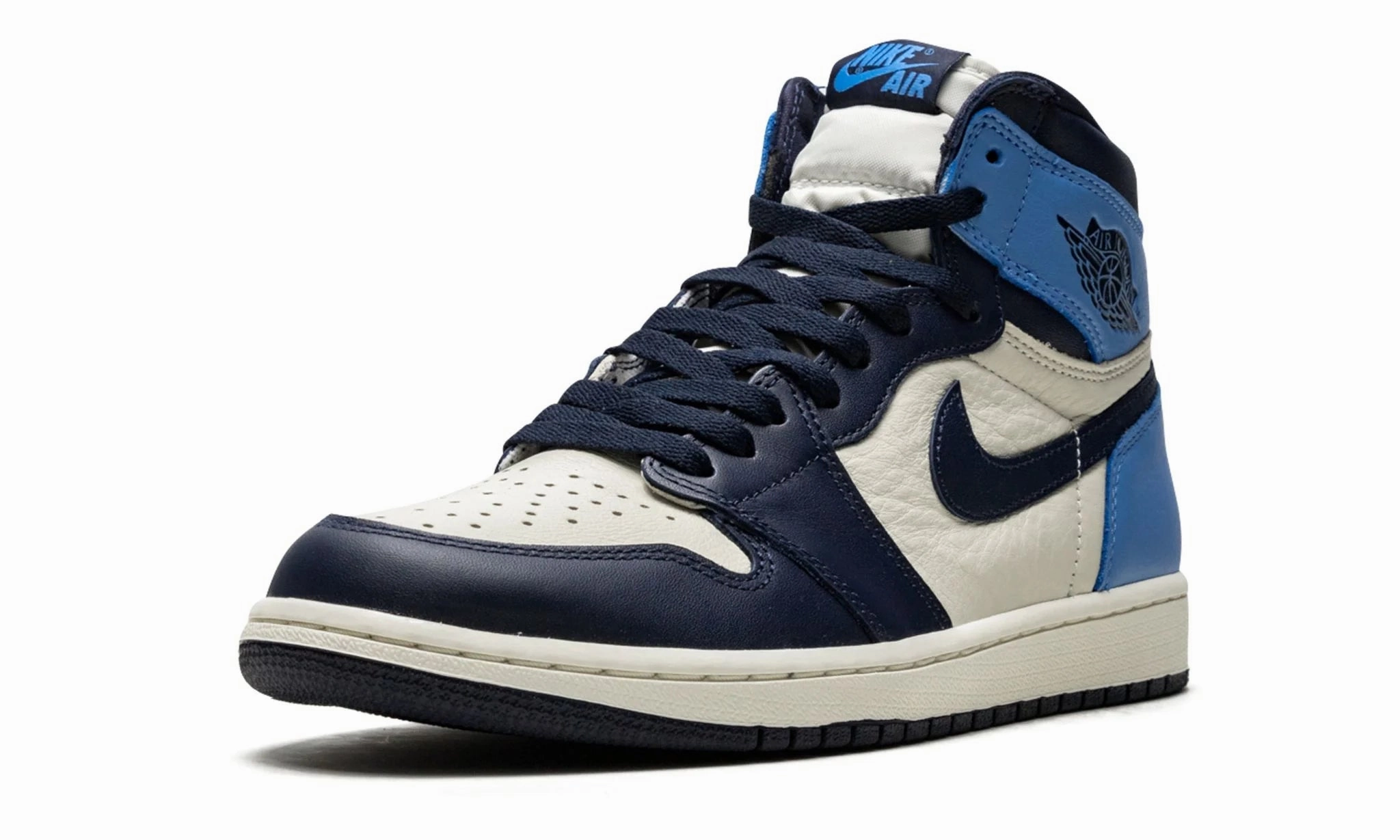 Flexible Step Comfort Air Jordan 1 Retro High OG Obsidian