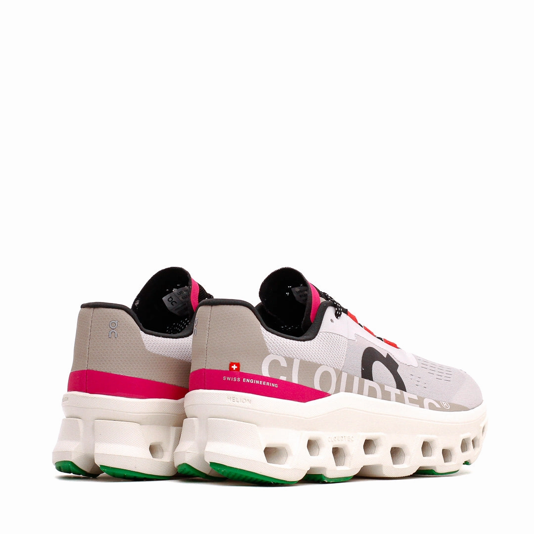 Flexible Step Glide-In ON Women Cloudmonster Silver Ivory Core 61.97652