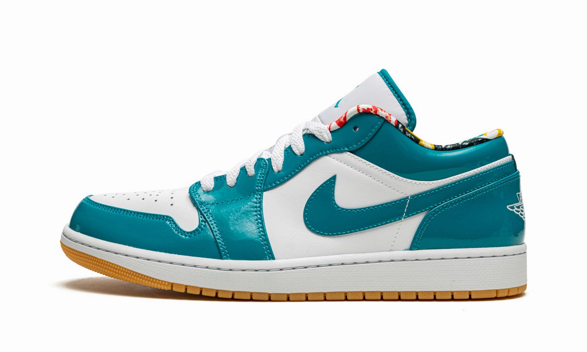 Air Jordan 1 Low Barcelona Cyber Teal City Escape