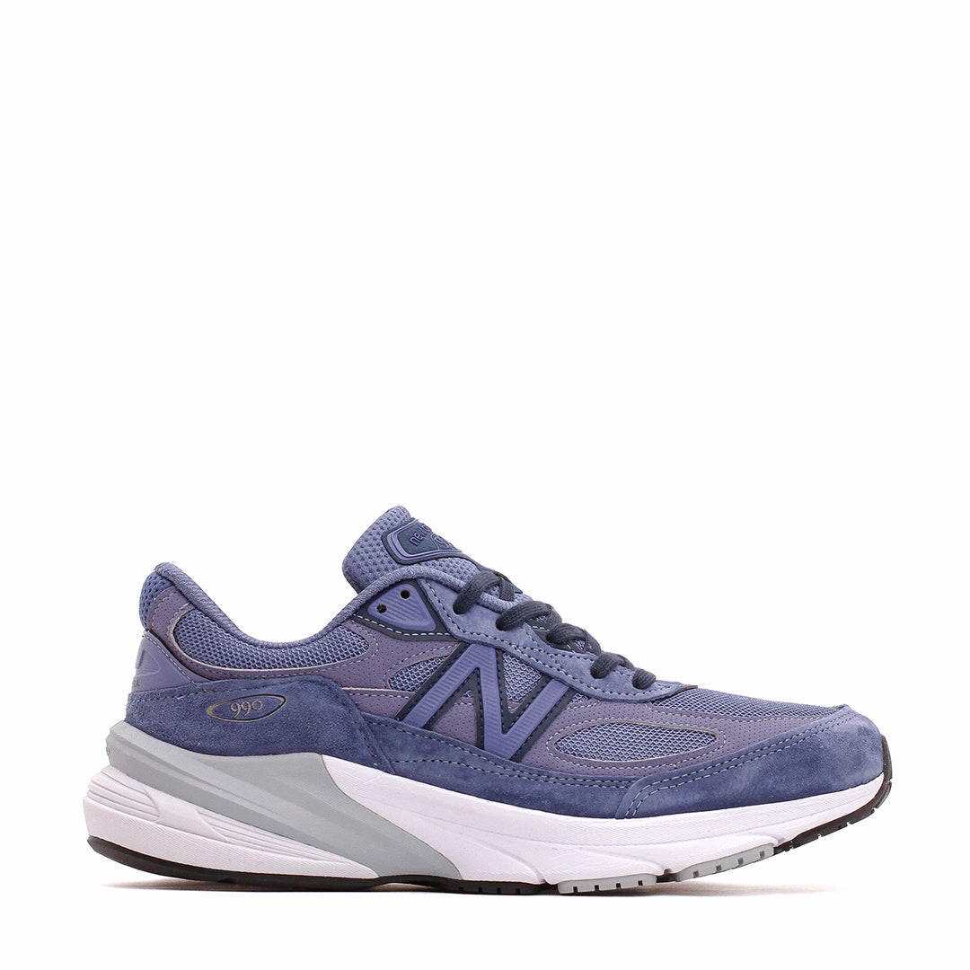 Flexible Step Move-In-Out New Balance Unisex 990v6 Purple Made In USA U990PP6