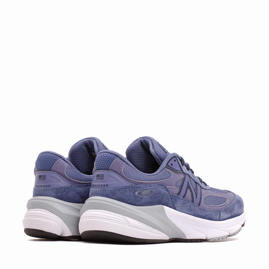 Flexible Step Move-In-Out New Balance Unisex 990v6 Purple Made In USA U990PP6