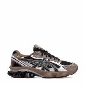 All Season Asics Men Gel-Kinetic Fluent Black Dark Taupe 1203A737-002
