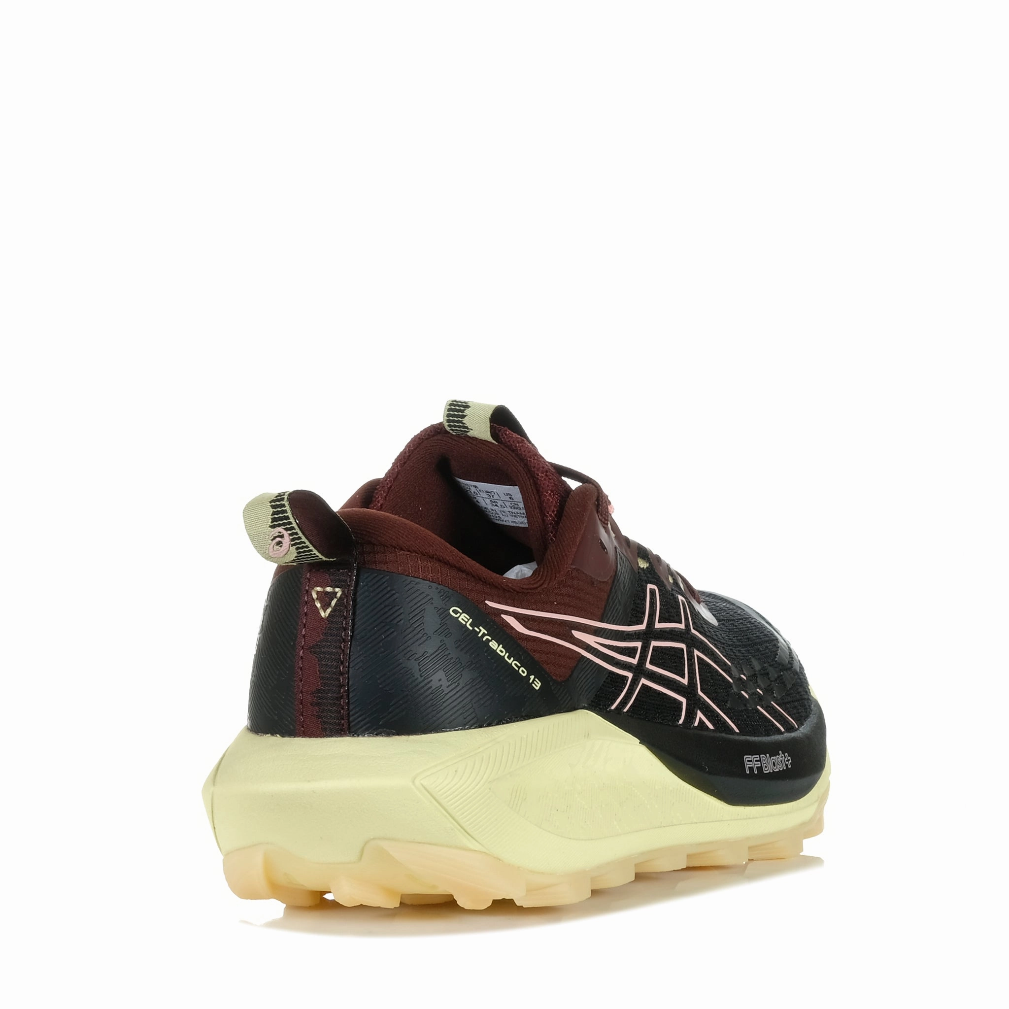 Flexible Toe Movement Asics Trabuco 13 Womens Black/Wild Blossom