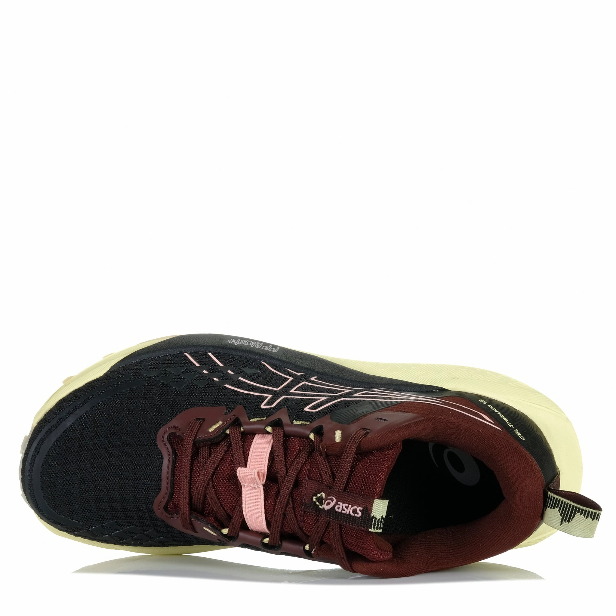 Flexible Toe Movement Asics Trabuco 13 Womens Black/Wild Blossom