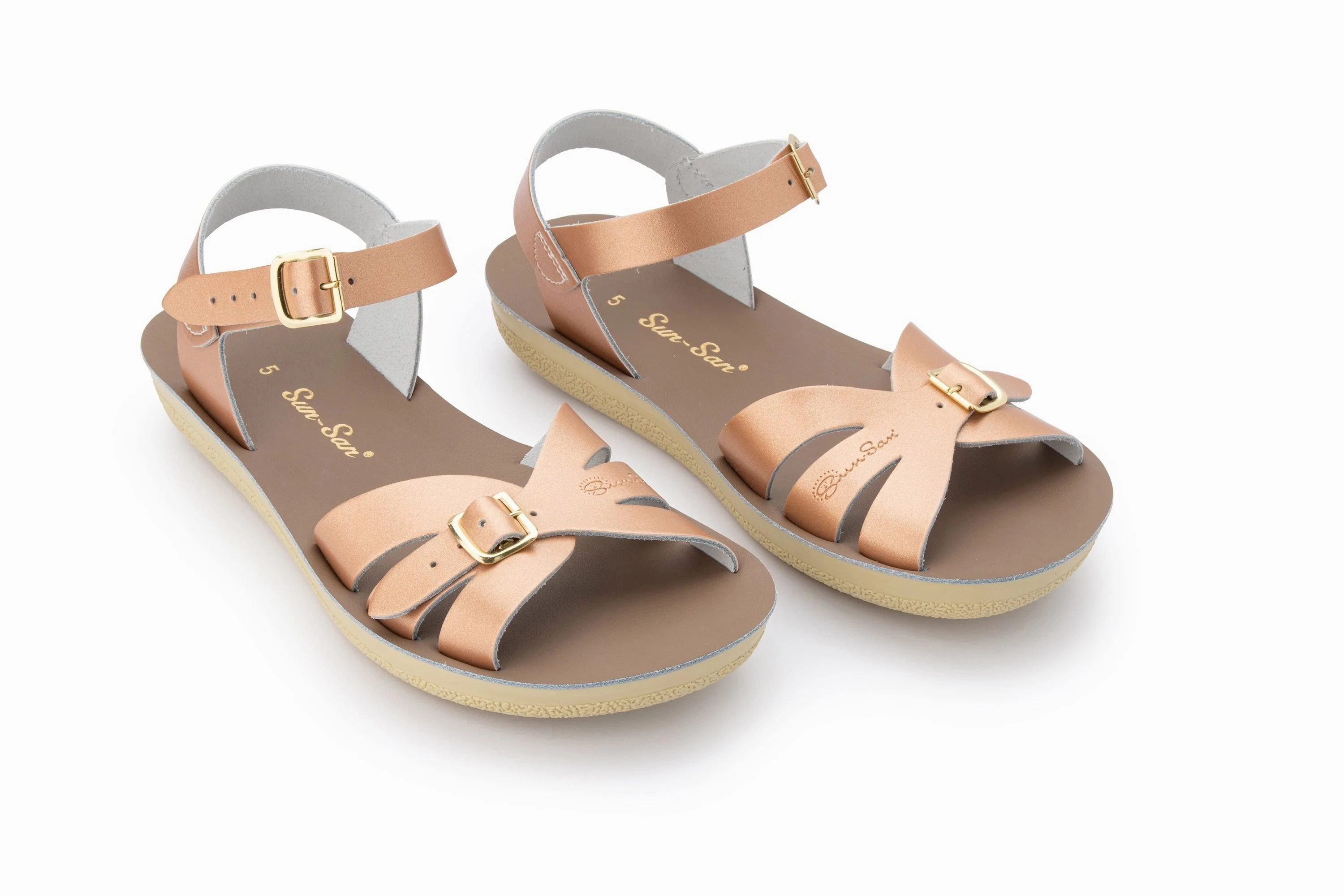 Flow Comfort Salt Water Sandals Boardwalk - Rose Gold