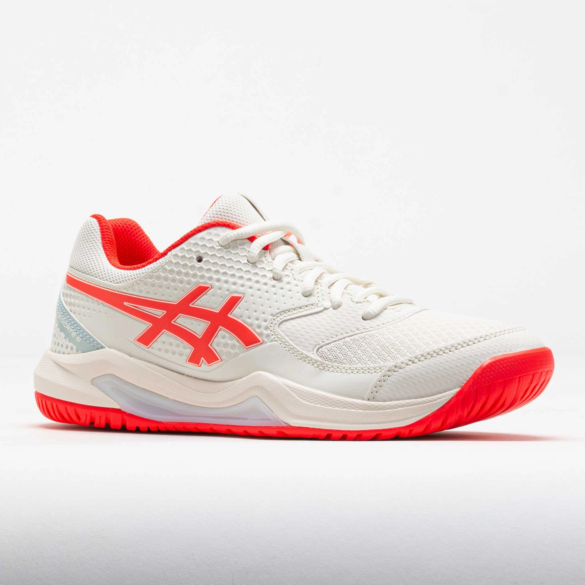 Foot Protection ASICS GEL-Dedicate 8 Women's Cream/Flash Red