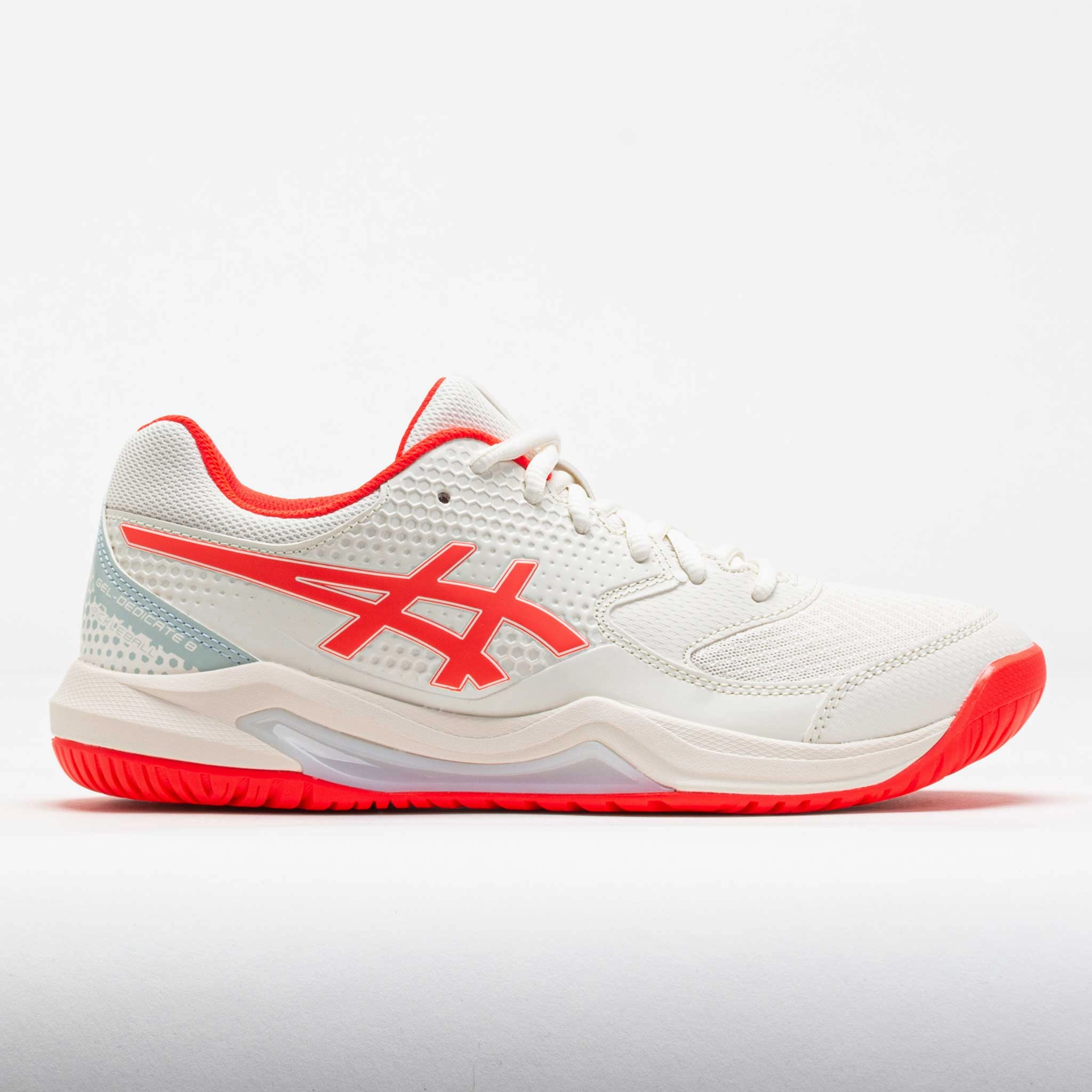 Foot Protection ASICS GEL-Dedicate 8 Women's Cream/Flash Red