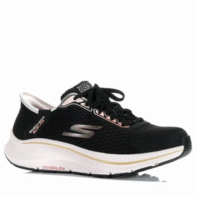 Skechers Slip-Ins: GOrun Consistent 2.0 - Endure Black/Pink 1286 swimmers' shoes lace - up footwear