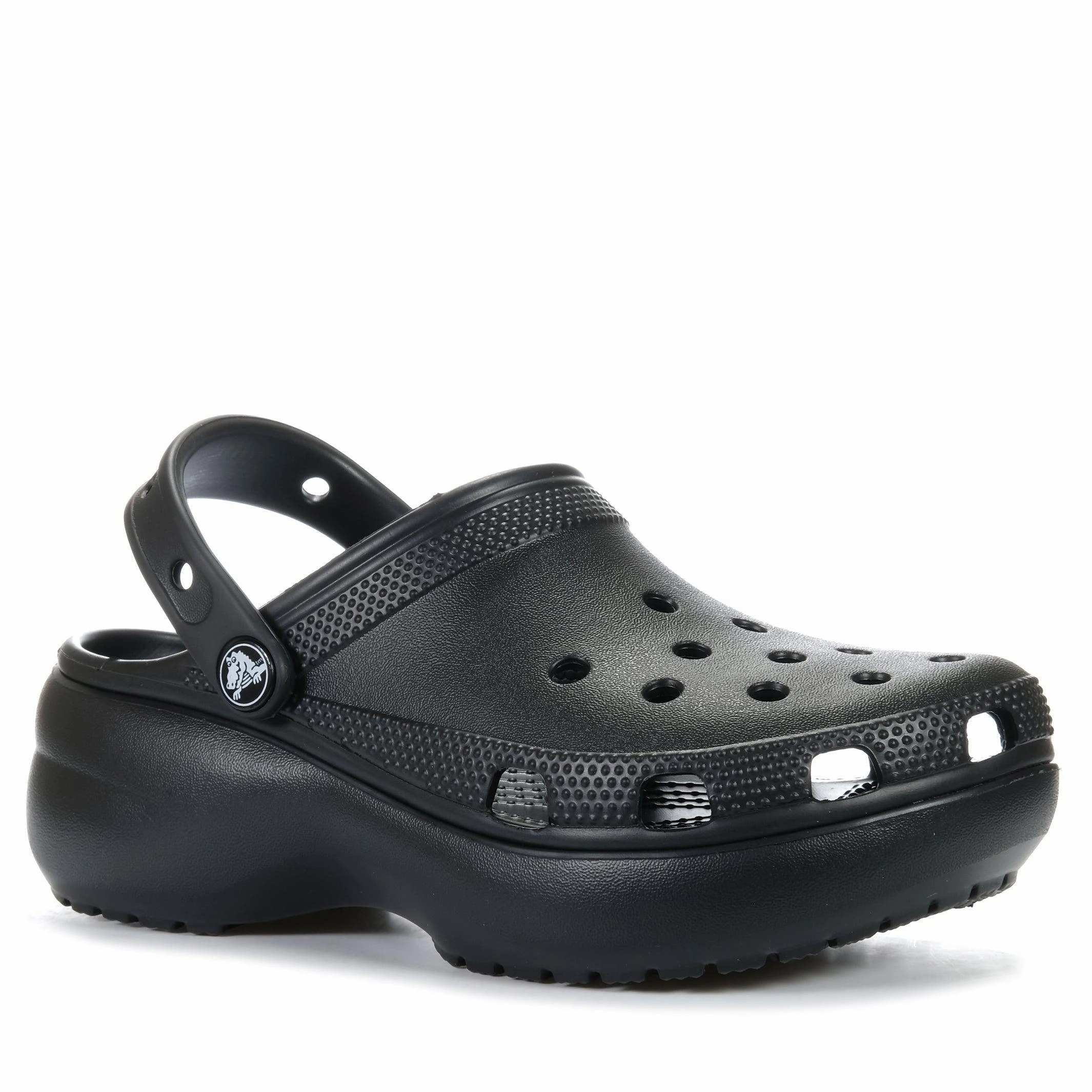 Casual Outdoor Shoes Crocs Platform Clog Black